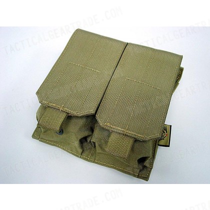 Flyye 1000D Molle Double M4/M16 Magazine Pouch Khaki