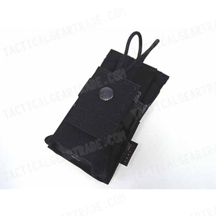 Flyye 1000D Molle Short Radio/Walkie Talkie Pouch Black