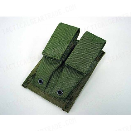 Flyye 1000D Molle Double 9mm Pistol Magazine Pouch OD