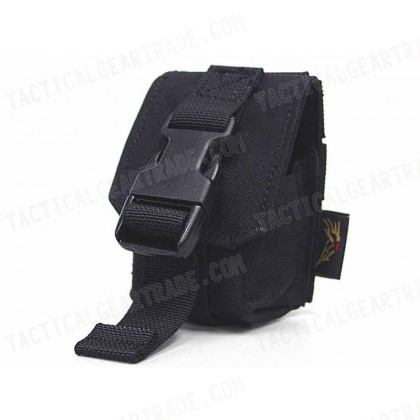 Flyye 1000D Molle Single Frag Grenade Pouch Black