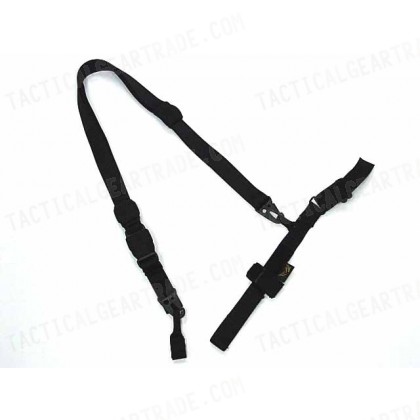 Flyye 1000D Airsoft 3-Point QD Rifle Sling Black