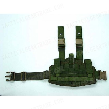 Flyye 1000D Molle Versatile Drop Leg Pistol Holster OD