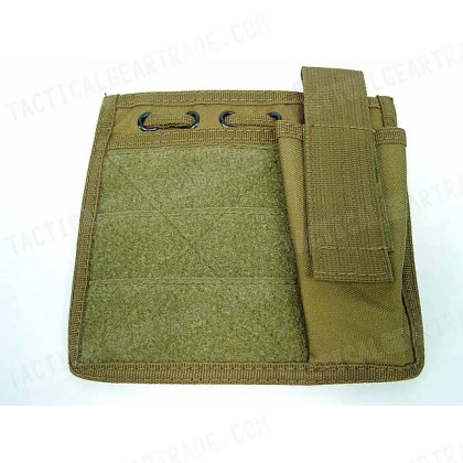 Molle MOD Map Torch Admin Pouch Coyote Brown