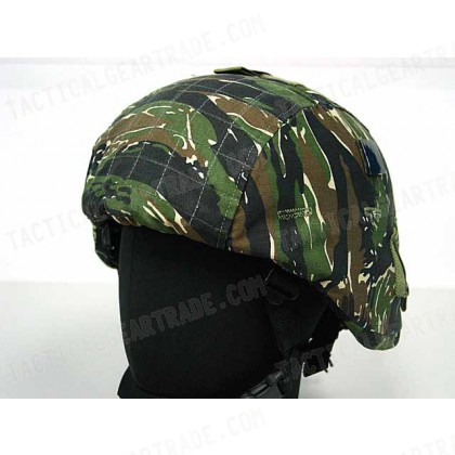USGI MICH TC-2000 ACH Helmet Cover Tiger Stripe Camo Ver. 1
