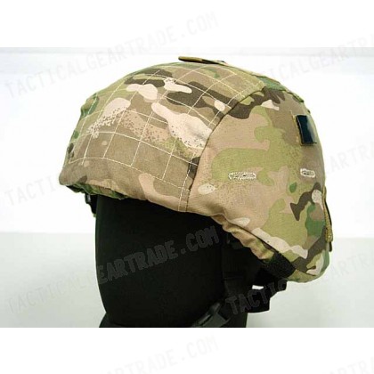 USGI MICH TC-2000 ACH Helmet Cover Multi Camo Ver. 1