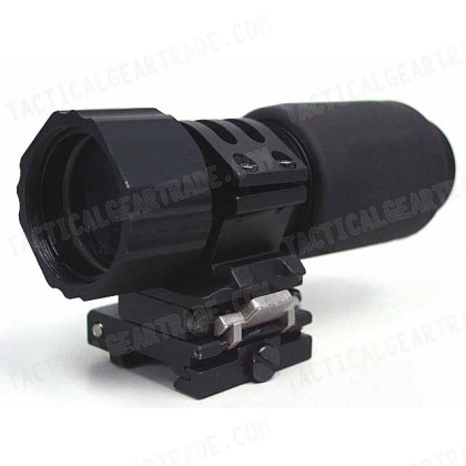 5x Dot Sight Magnifier Scope w/Flip To Side Mount