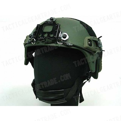 IBH Helmet with NVG Mount & Side Rail OD