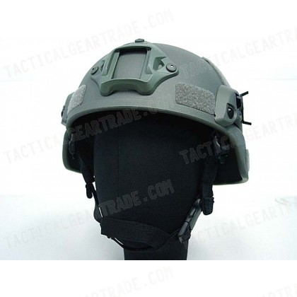 MICH TC-2000 ACH Helmet with NVG Mount & Side Rail ACU