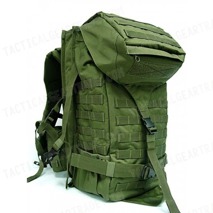 Tactical Molle Rifle Gear Combo Backpack OD