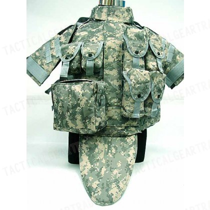 OTV Body Armor Carrier Tactical Vest Digital ACU Camo