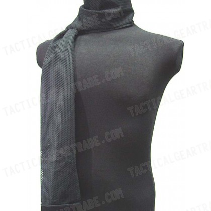 USMC Army Scrim Scarf Face Veil Mask Black