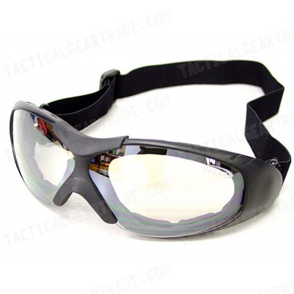 Tactical Airsoft Sport Style Goggle Safety Glasses Clear #B