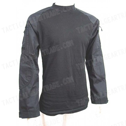 Tactical Long Sleeve Combat Shirt Black