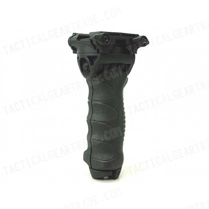 Tactical 20mm QD RIS Spring Total Bipod Foregrip Grip Black