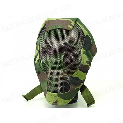 Black Bear Airsoft Praetorian Skull Razor Mask Army Camo