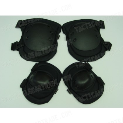 MIL FORCE Advanced Tactical Knee & Elbow Pads Black