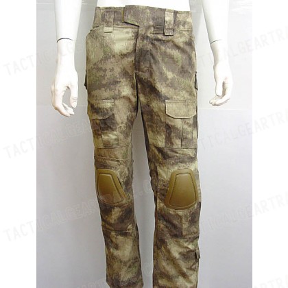 CP Gen 2 Style Tactical Combat Pants with Knee Pads A-TACS Camo