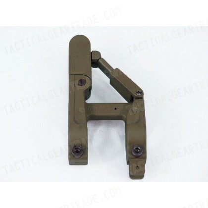 ARMS 41-B Silhouette Style Folding Front Sight for M4 Tan