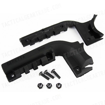 Element Beretta M9 Pistol Under Rail Mount Black