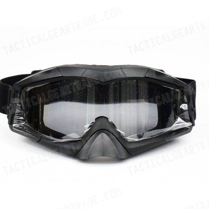 Airsoft OP AEC Tactical Goggles with 2 Lens Black