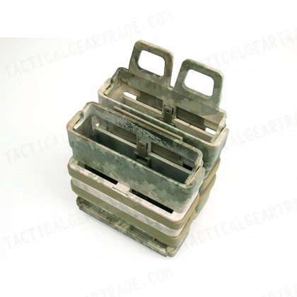 Molle FastMag Magazine Clip Set for 7.62 AK/M14 A-TACS Camo