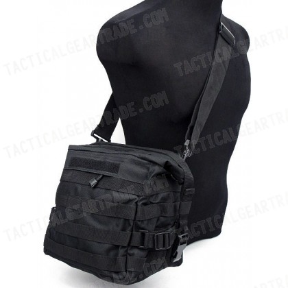 Molle Tactical Utility Gear Shoulder Bag Black