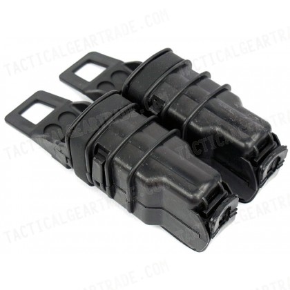 Molle FastMag Magazine Clip Set for Pistol/MP5 Black