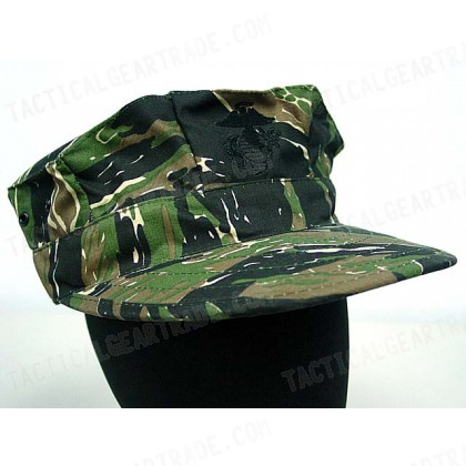 Cadet Patrol Hat Cap Tiger Stripe Woodland Camo