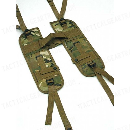 USMC USGI Load Bearing H Harness Suspender Multi Camo for $8.39