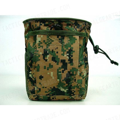 Molle Small Magazine Tool Drop Pouch Digital Camo Woodland