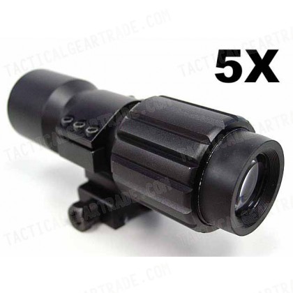 5x 28mm Magnifier Scope For Aimpoint EOTech w/QD Mount