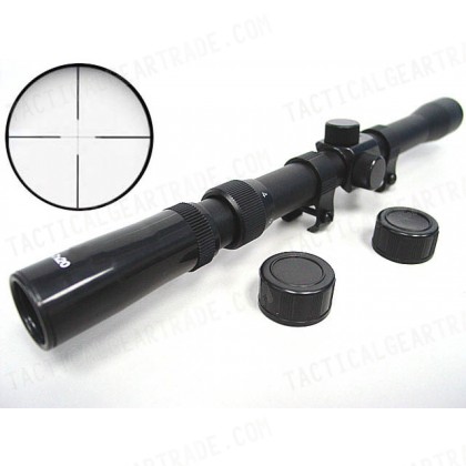 3-7x20 20mm Airsoft Hunting Crosshair Rifle Gun Scope