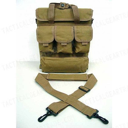 Notebook Computer Carry Case Shoulder Bag Coyote Brown