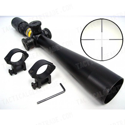 BSA 8-32x44 44mm Airsoft Mil-Dot Rifle Scope w/ Mount