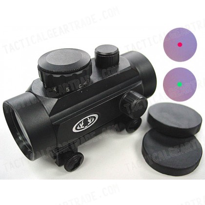 1x30 30mm Airsoft Red/Green Dot Sight Scope QD Mount B