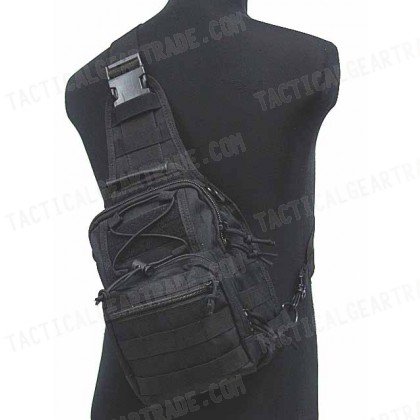 Tactical Utility Gear Shoulder Sling Bag Black S for $15.74 ...