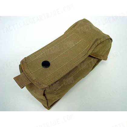Airsoft Molle Single AK Magazine Pouch Coyote Brown