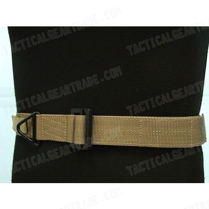 Tactical CQB Heavy Duty Rigger Belt Coyote Brown L