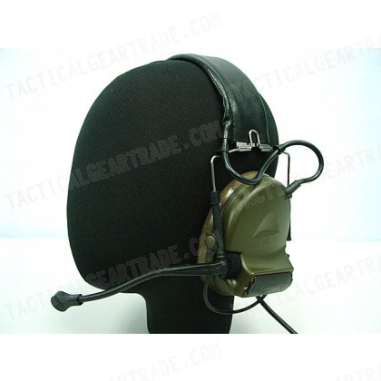 Element Comtac II Style Headset OD for Motorola PTT 2 Pin Radio - Z041 & Z113