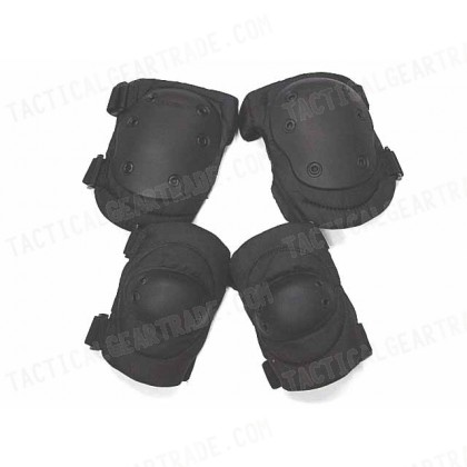 Advanced Tactical Knee & Elbow Pads Black