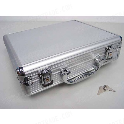 Airsoft Pistol Aluminum Carry Storage Hard Case Box 11\