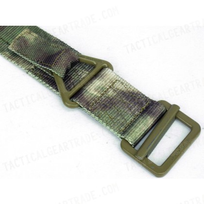 Tactical CQB Heavy Duty Rigger Belt A-TACS Camo FG L