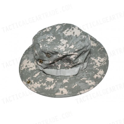 MIL-SPEC Boonie Hat Cap Digital ACU Camo