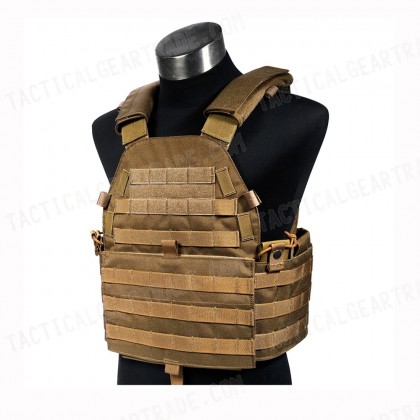 Flyye 1000D Molle LT6094 Plate Carrier Vest Coyote Brown