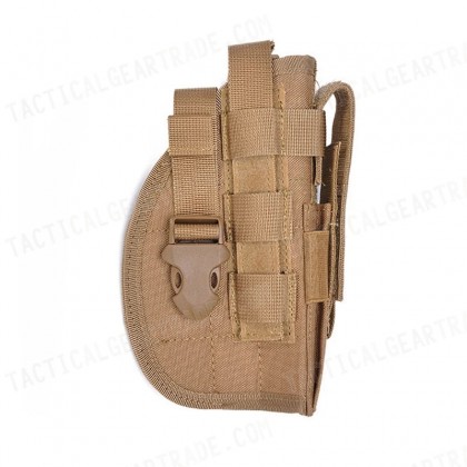 STRIKE Molle Combat Pistol Belt RH Holster Coyote Brown