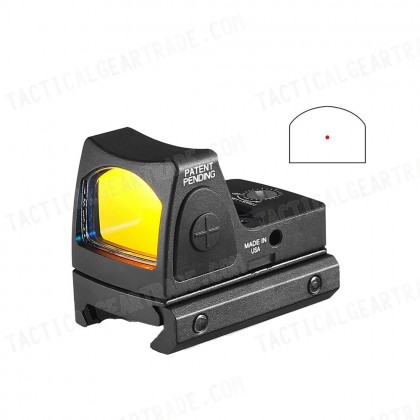 Mini RMR Red Dot Sight Collimator Rifle Reflex Sight Scope fit 20mm Weaver Rail For Airsoft / Hunting Rifle