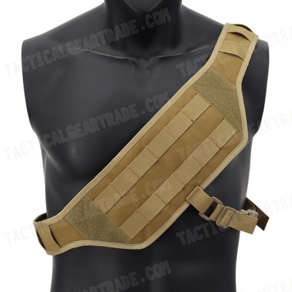TAD Bandoleer Molle Platform Webbing Belt Coyote Brown