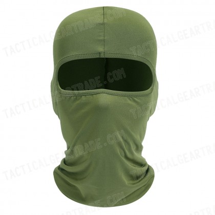 SWAT Balaclava Hood 1 Hole Head Face Mask Protector OD