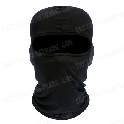 SWAT Balaclava Hood 1 Hole Head Face Mask Protector BK