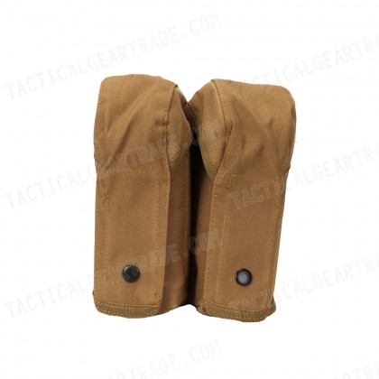 Airsoft Molle Double AK Magazine Pouch Coyote Brown